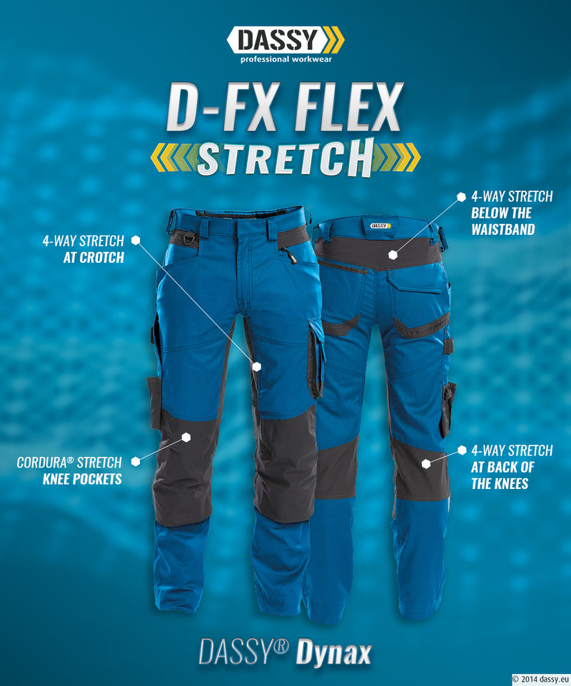 Dassy dynax pracovní kalhoty